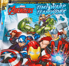 Marvel Avengers Time Warp Teamwork Activity Book Bendon PB Illustrated Ages 2-3