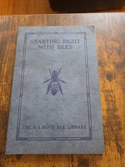 Rare 1922 First Edition «Starting Right with Bees»