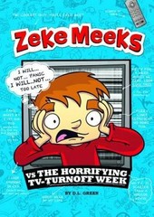 Zeke Meeks vs the Horrifying TV-Turnoff Week – Paperback – VERY GOOD